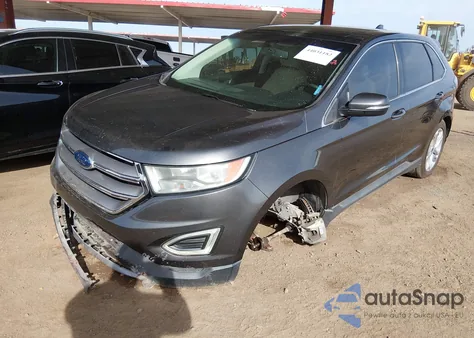 2018 Ford Edge Titanium from USA, damaged, VIN 2FMPK3K85JBB88510